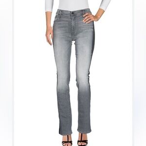 Mother “The Insider Side Stripe” Flare Jeans